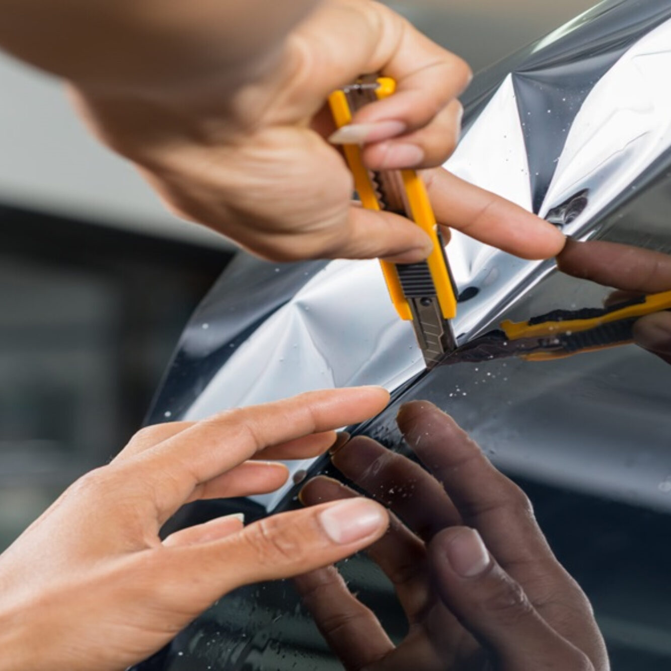 Tónování autoskel